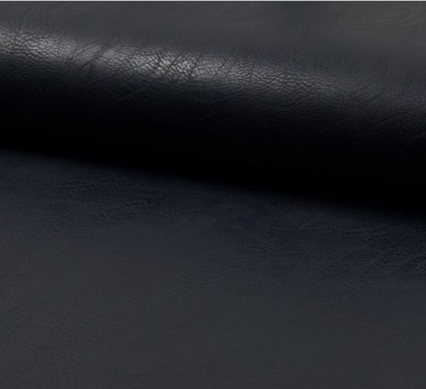 Kunstleder - Vintage - navy